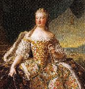 Jjean-Marc nattier Marie-Josephe de Saxe, Dauphine de France (1731-1767), dite autrfois Madame de France painting